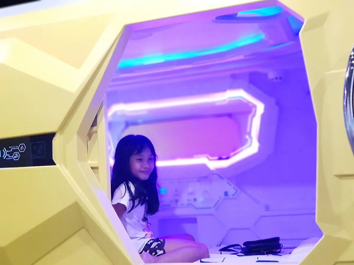 ** Kapslový hotel Jk Capsule Hostel Kota Kinabalu Malajsie