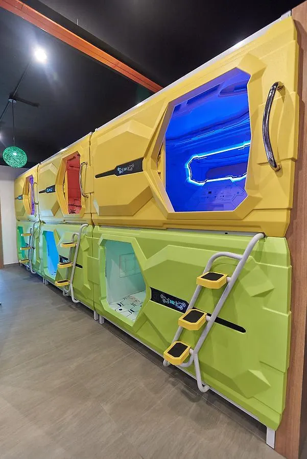 ** Kapslový hotel Jk Capsule Hostel Kota Kinabalu Malajsie