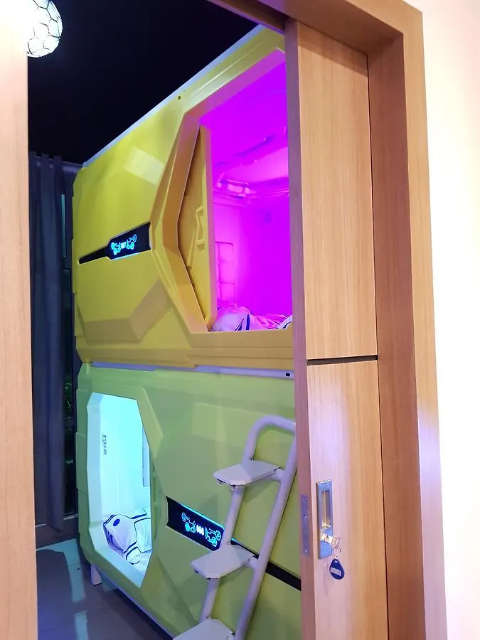 ** Capsule hotel Jk Capsule Hostel Kota Kinabalu Malaysia